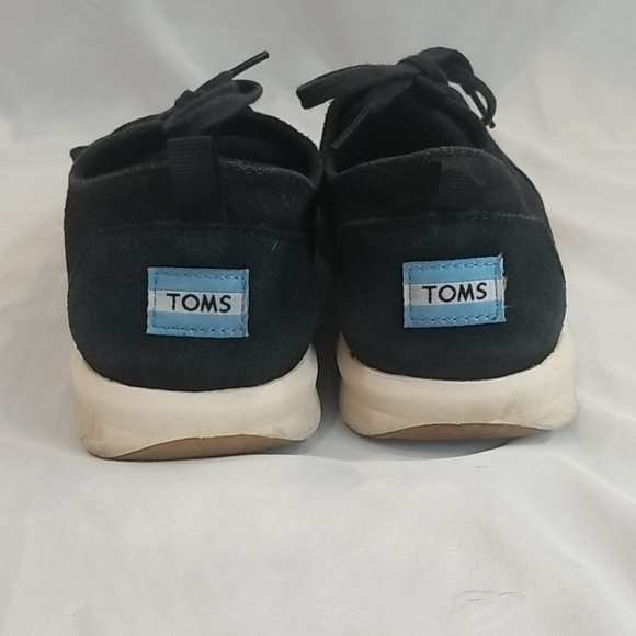 Toms Men's Del Rey sneakers size 8 black - Picture 5 of 8